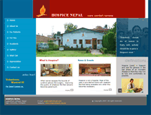 Tablet Screenshot of hospicenepal.org.np